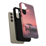 White FD RX-7 Blush Pink Sky Tough Case