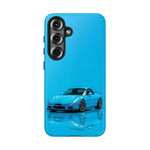 RX-7 Cyan Studio Phone Case Studio Color Match Car Art