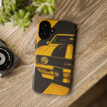 Z28 Yellow Camaro Retro Poster Tough Phone Case