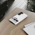 White AE86 Phone Case, JDM Drift Icon Tough Cover