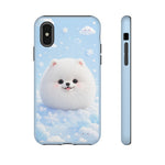 Samoyed Kawaii Snowball Chibi Pet Dog Breed Art Tough Phone Case
