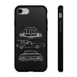 1972 El Camino SS Triple View Classic Tough Phone Case Cover