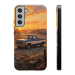 73 Chevy C10 Square body Truck Two-Tone Sunrise Tough Phone Case