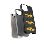 Yellow Camaro SS Muscle Car Phone Case Tough Multi View Print