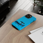 RX-7 Cyan Studio Phone Case Studio Color Match Car Art