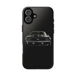 1969 Camaro Black Restomod Front Tough Phone Case Cover Gift