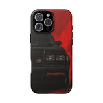 GNX Black Ember Red Tough Phone Case