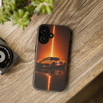 Z06 C8 Phone Case, Orange Racing Livery Studio Cover