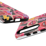 Pop Art Lips and Lightning Bolt Phone Case