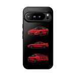 Red MR2 JDM Sports Car Phone Case Tough Multi View