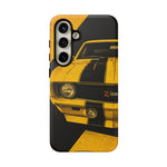 Z28 Yellow Camaro Retro Poster Tough Phone Case