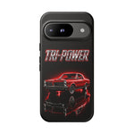 Tri-Power Classic Muscle Car GTO phone case | Retro Automotive Graphic