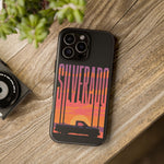 Silverado sunset truck Phone Case | Retro pickup silhouette