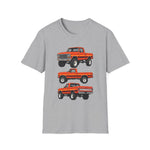 Orange 1979 F150 T-Shirt | Classic Pickup Truck Illustration