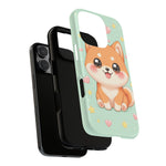 Shiba Inu Kawaii Chibi Smile Pet Dog Art Tough Phone Case