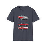 1959 Fairlane 500 Vintage Car T-Shirt | Classic Red 1950s Automobile Tee