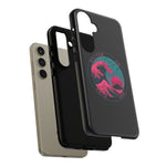 Great Dream Wave Circular Badge Vaporwave Phone Case – Japanese Aesthetic
