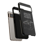 SS 454 Classic Muscle Car El Camino phone case | vintage Chevy reflection
