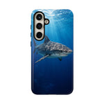 Tiger Shark Phone Case, Dappled Blue Water Tough Cover
