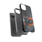 1966 GTO Orange Rainy City Tough Phone Case Cover Gift Art
