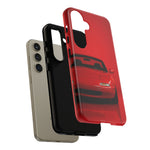 Red Miata Phone Case, NA MX5 90s JDM Roadster Tough Cover
