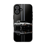 AE86 Phone Case, White 85 JDM Drift Icon Stripe Studio Cover