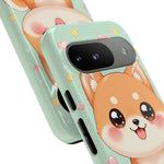 Shiba Inu Kawaii Chibi Smile Pet Dog Art Tough Phone Case