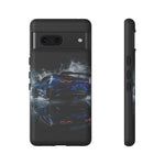 Camaro ZL1 Phone Case, Blue Track Smoke Studio Cover