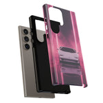 Countach Neon Wedge Phone Case Retro Supercar Tough Case