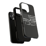 F150 Truck Phone Case American Flag Pickup Tough Cover Gift Art