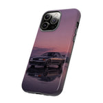 Sunset Skyline GT-R R32 phone case | car reflection, purple dusk