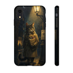 Dapper Cat Detective phone case | Tough Cases