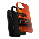 Orange Cuda Phone Case, 71 Classic Muscle Car Tough Cover