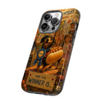 Hot Dog Contest Dachshund phone case | Tough Cases