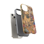 Guilty French Bulldog Phone Case, Confetti Watercolor Cover