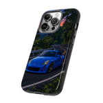 350Z Touge Blue Sports Car Road Sunset JDM phone case | Tough Cover