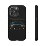 Dark 1998 Trans Am Front View Muscle Car Tough Phone Case Gift