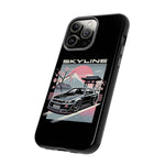 R34 Skyline GT-R Sakura Mountain JDM Tough Phone Case Gift