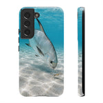 Permit Fishing Phone Case, Flats Fly Fishing Cover for Anglers