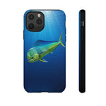 Mahi Mahi Underwater Phone Case, Sunbeam Open Water Cover, Gift
