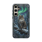 Norwegian Forest Cat Nordic Art Tough Phone Case