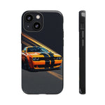 Challenger Widebody Orange Muscle Art Tough Phone Case