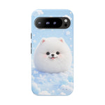 Samoyed Kawaii Snowball Chibi Pet Dog Breed Art Tough Phone Case