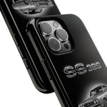 SS396 Malibu Black Glow Phone Case Trim Badge Black Car Art Gift