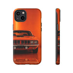 Orange Cuda Phone Case, 71 Classic Muscle Car Tough Cover