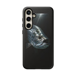 Tarpon Fishing Phone Case, Saltwater Portrait Black Cover, Gift