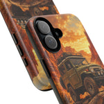 Land Cruiser FJ40 Classic 4x4 Red Rock Canyon Art Tough Phone Case