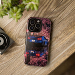 R35 GT-R Cherry Blossom Night Tough Phone Case - Wet Reflection