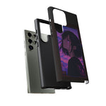 Melancholy Anime Girl Phone Case Vaporwave Tough Case
