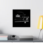 1970 Chevy Chevelle SS Poster Wall Art Print Classic Muscle Car Garage Decor